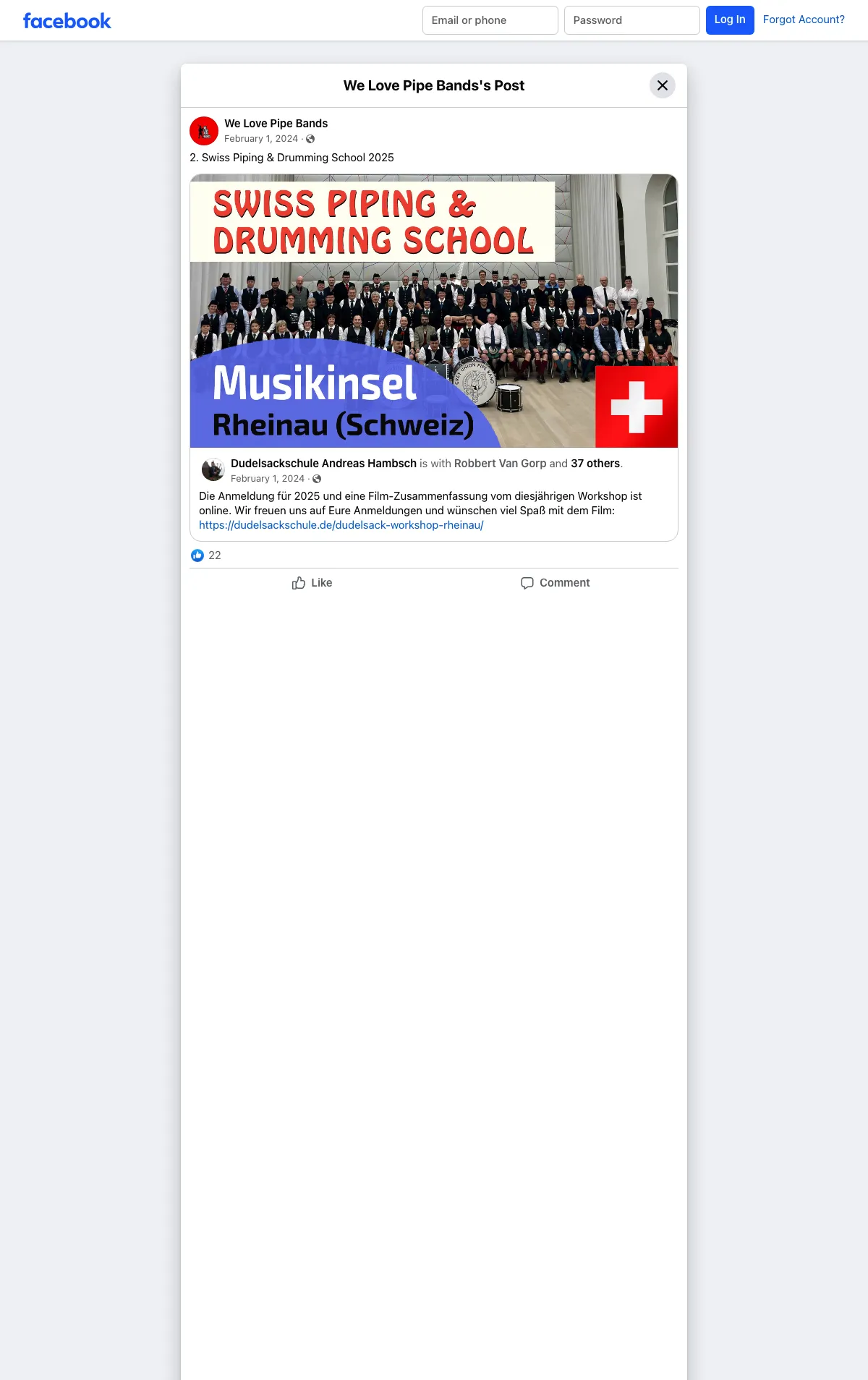 Swiss Piping & Drumming School