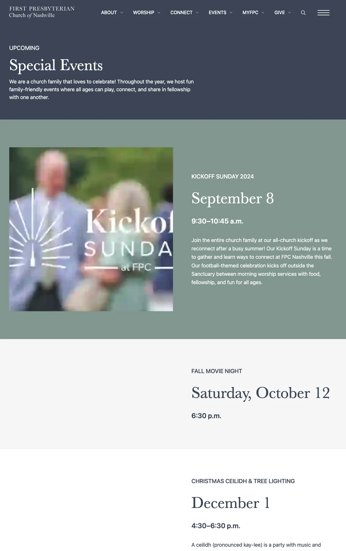 Kirkin' o' the Tartan Festival