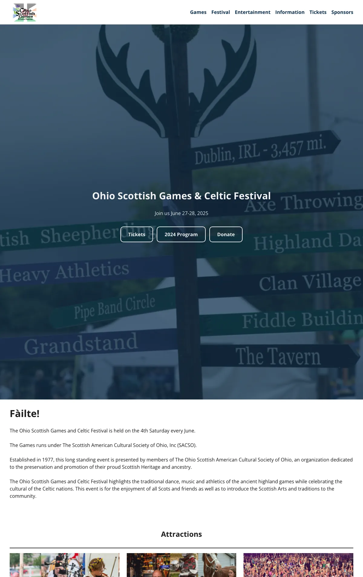 Ohio Scottish Games & Celtic Festival