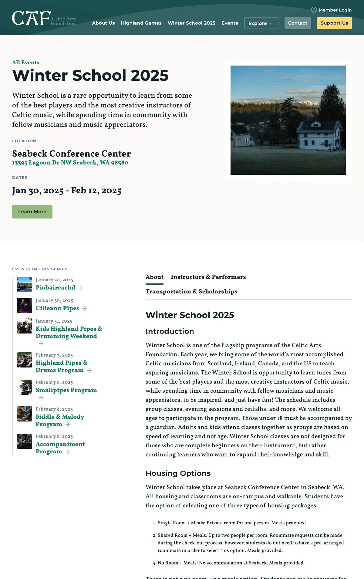 Masters of Scottish Arts Concert