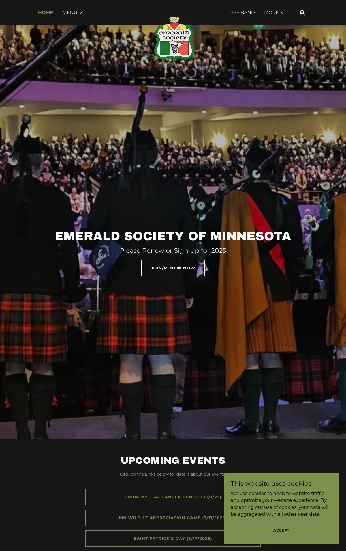 Emerald Society of Minnesota St. Patrick's Day Celebration