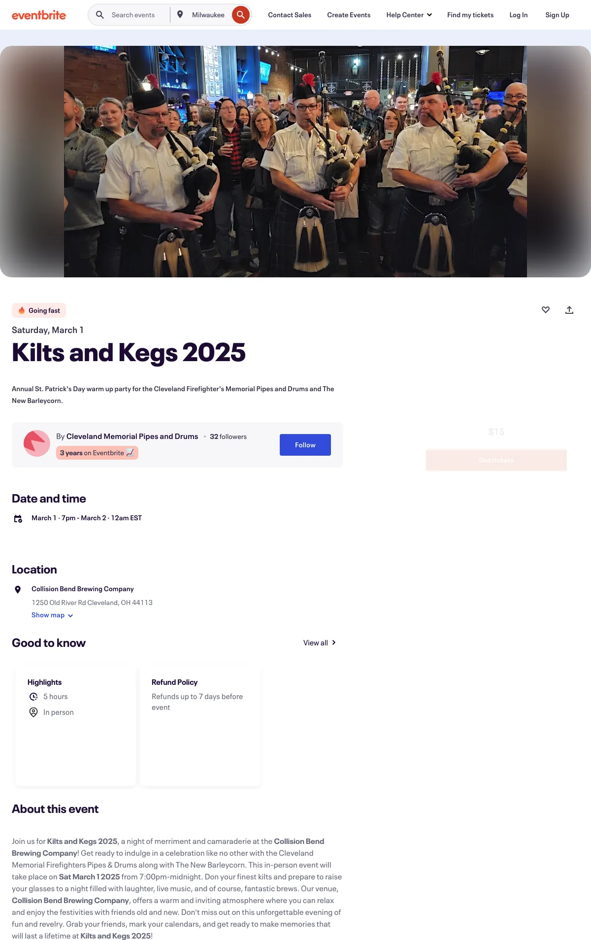 Kilts and Kegs 2025