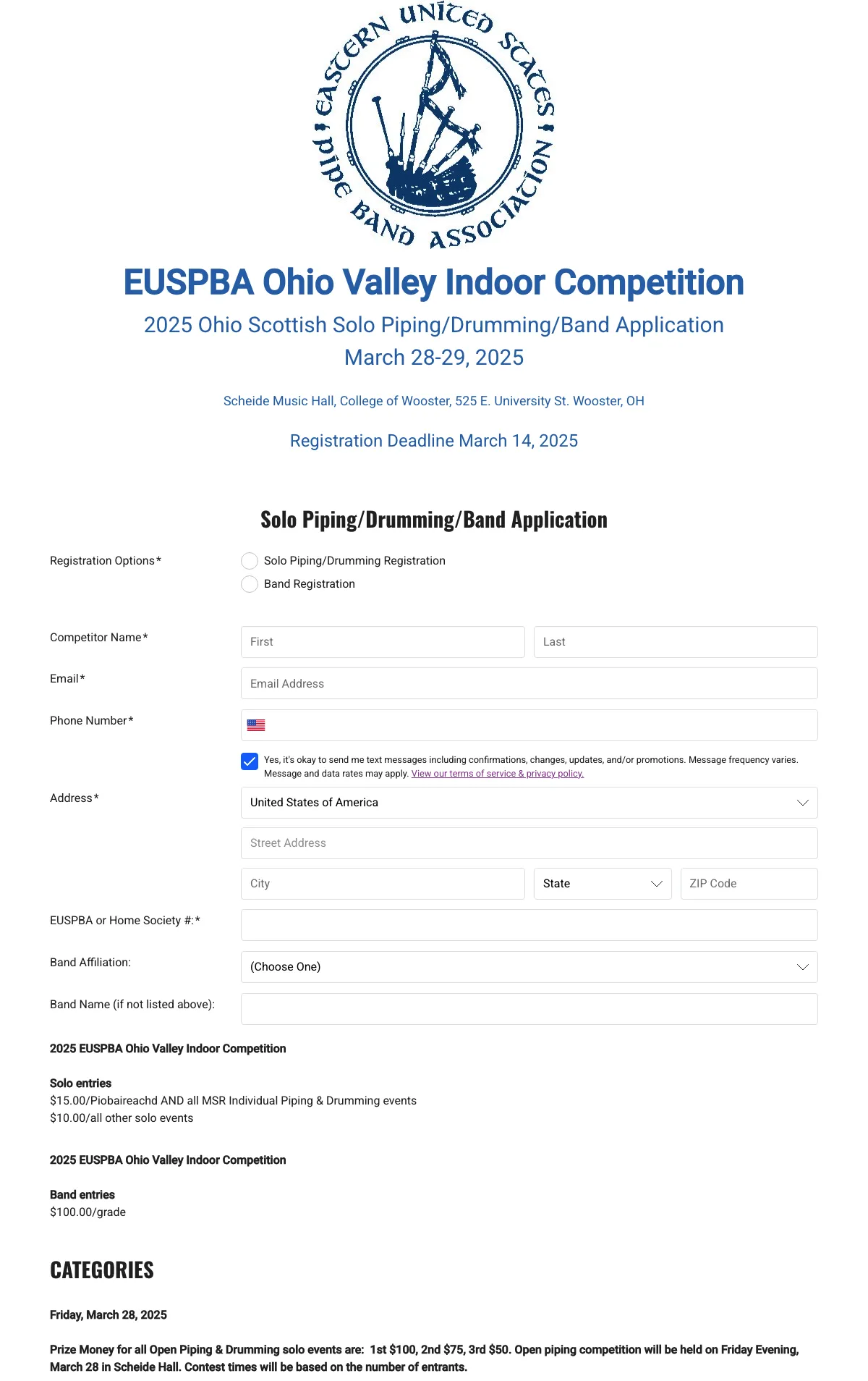 Ohio Valley Indoor Competition