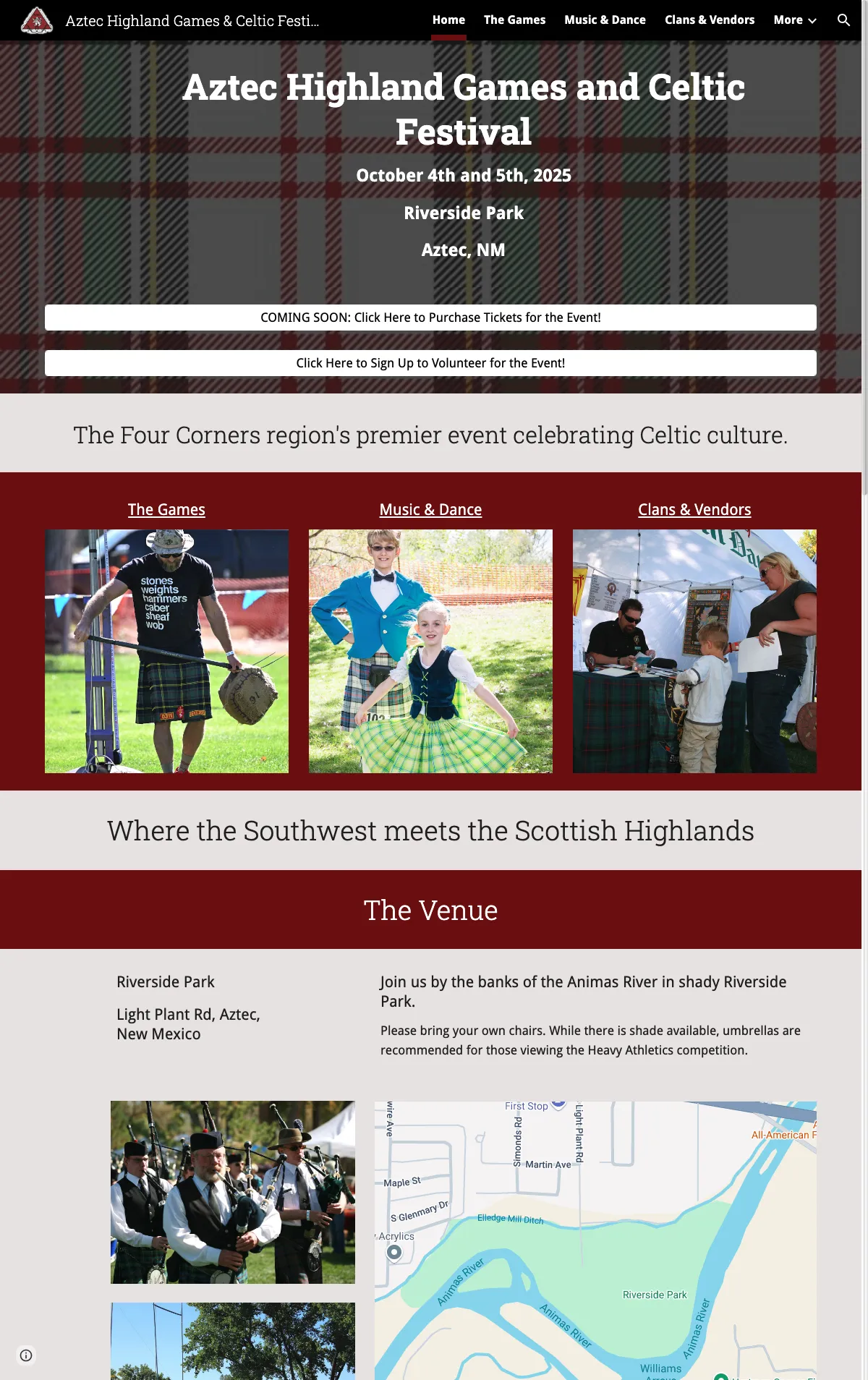 Aztec Highland Games & Celtic Festival